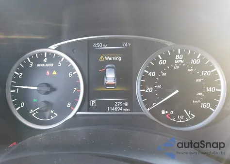 2016 Nissan Sentra Sr from USA, damaged, VIN 3N1AB7AP7GY289206